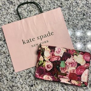 Kate Spade floral cross body purse